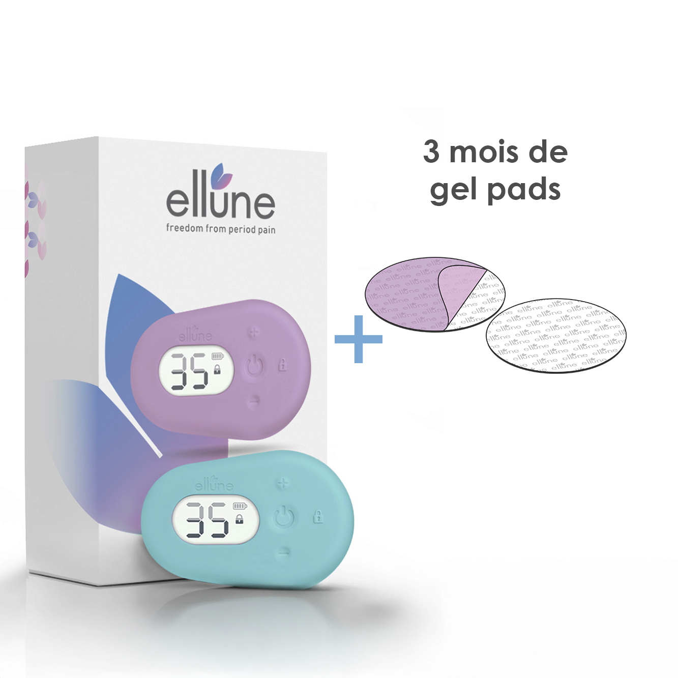 Coffret Ellune + 3 mois de patchs en gel