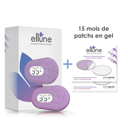 Ellune 15 mois de patchs en gel