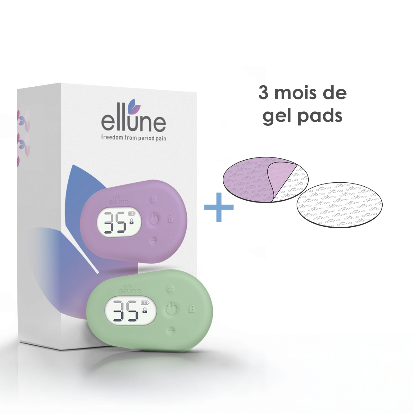 Coffret Ellune + 3 mois de patchs en gel