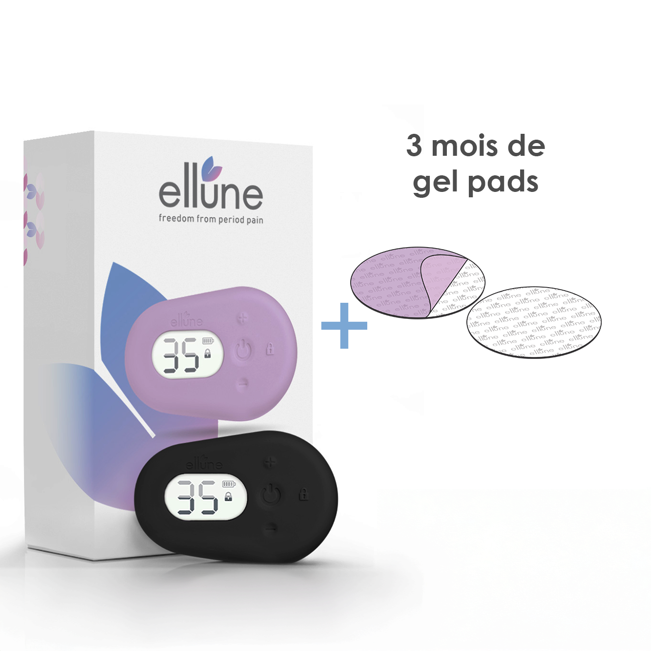 Coffret Ellune + 3 mois de patchs en gel